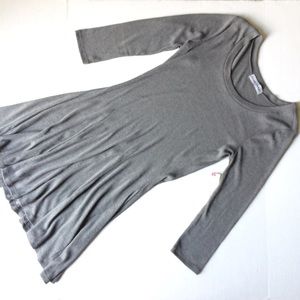 Gray Long Sleeve Dress [Almost Famous]